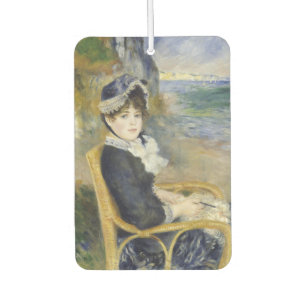 Am Meer, Ölmalerei-Porträt, Renoir Autolufterfrischer