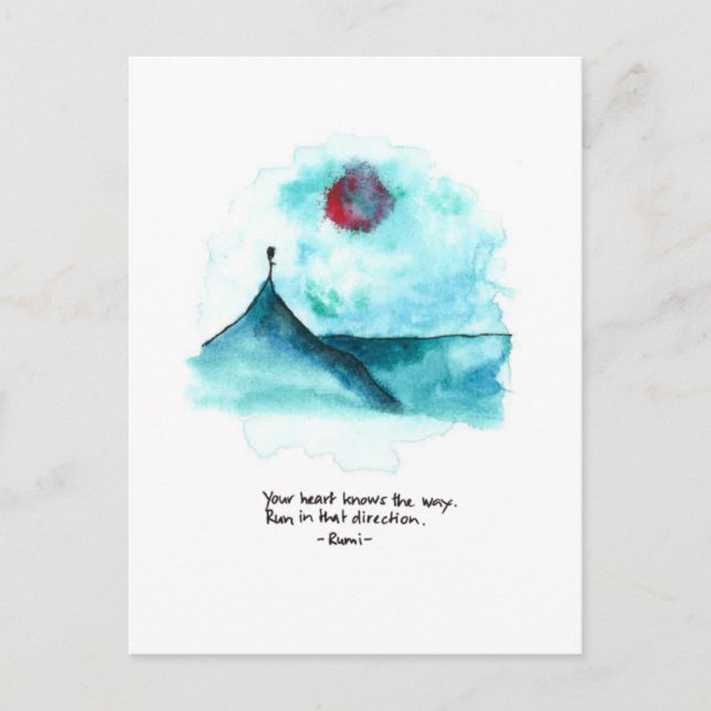 Am Meer Postkarte (Vorderseite)