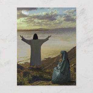 Am Meer von Galiläa Postkarte