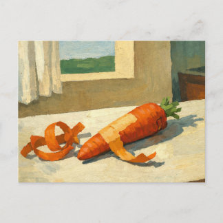 Am meisten Apfelmöhren-Kunst Postkarte