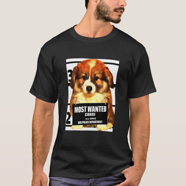 Am meisten Gewollt Corgi Corgi T-Shirt (Vorderseite)