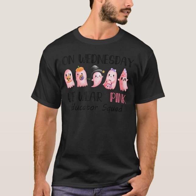 Am Mittwoch tragen wir eine Pink-Pädagogik T-Shirt (Vorderseite)