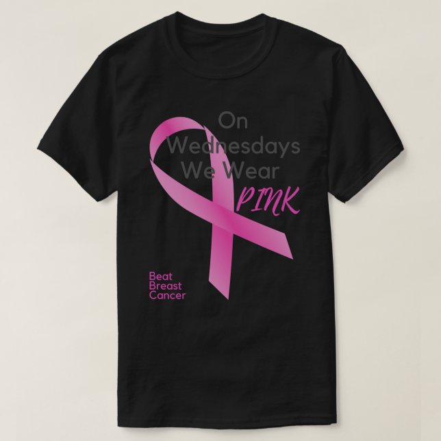 Am Mittwoch tragen wir PINK - Beat Breast Cancer F T-Shirt (Design vorne)