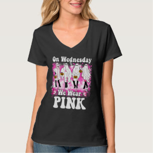 Am Mittwoch tragen wir Pink Ghost Dance Halloween T-Shirt