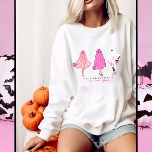 "Am Mittwoch tragen wir Pink" lustiges Zitat Hallo Sweatshirt