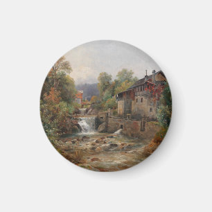 "Am Mühlenbach" (Von der Mill Stream) Magnet