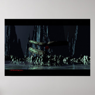Am Munde des Berges Poster