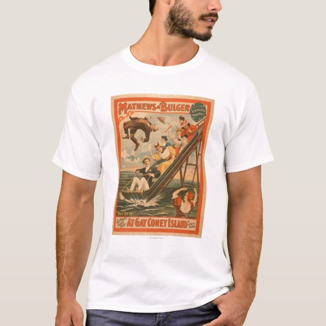 "Am musikalische Komödien-Plakat #2 homosexuellen T-Shirt (Vorderseite)