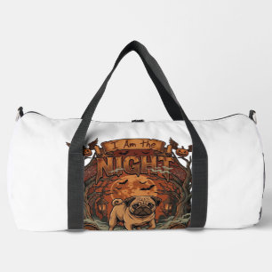 Am Nacht Fürchte Mich Pug Halloween Mond_1 Duffle Bag