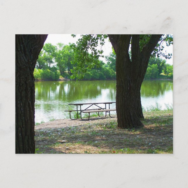 AM PARK POSTKARTE (Vorderseite)