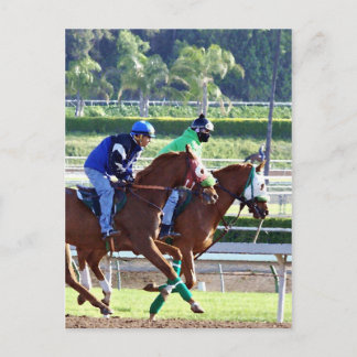 Am Races Postcard Postkarte