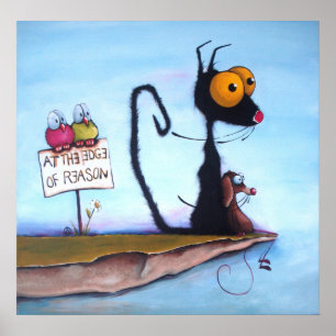 Am Rand des Grundes Poster