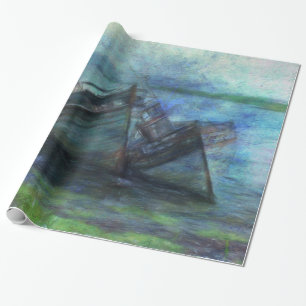 Am Rand des Wassers Geschenkpapier