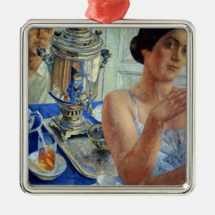 Am Samovar 1926 Ornament Aus Metall