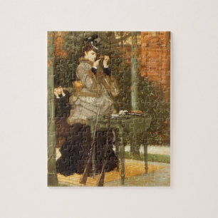 Am Schießstand von James Tissot, Vintage Art