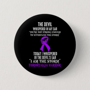Am Storm Fibromyalgie-Bewusstseinswarter Button