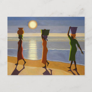 Am Strand 2007 Postkarte