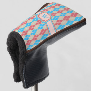 Am Strand Argyle-Putterabdeckung Golf Headcover