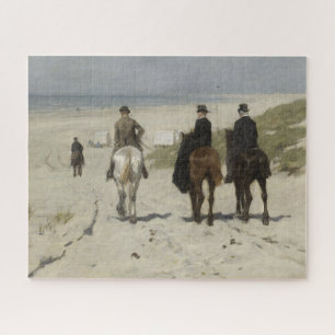 Am Strand entlang fahren