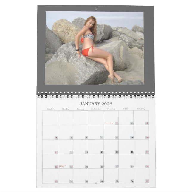 Am Strand Kalender (Jan 2026)