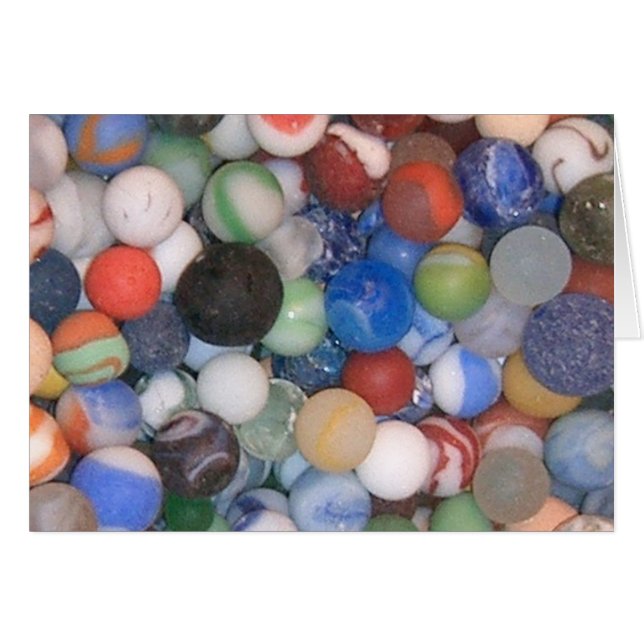 Am Strand Marbles gefunden (Vorderseite (Horizontal))