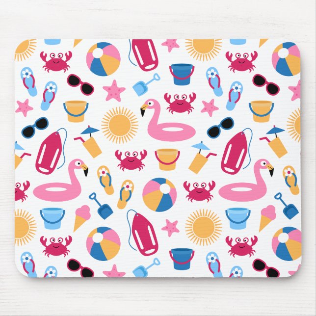 Am Strand Mousepad (Vorne)