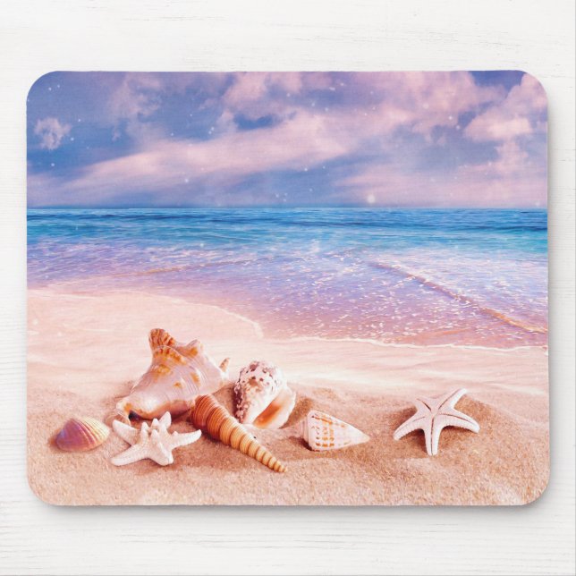 Am Strand Mousepad (Vorne)