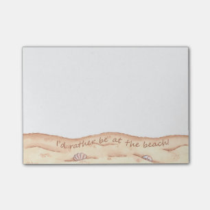 Am Strand Post-it Klebezettel