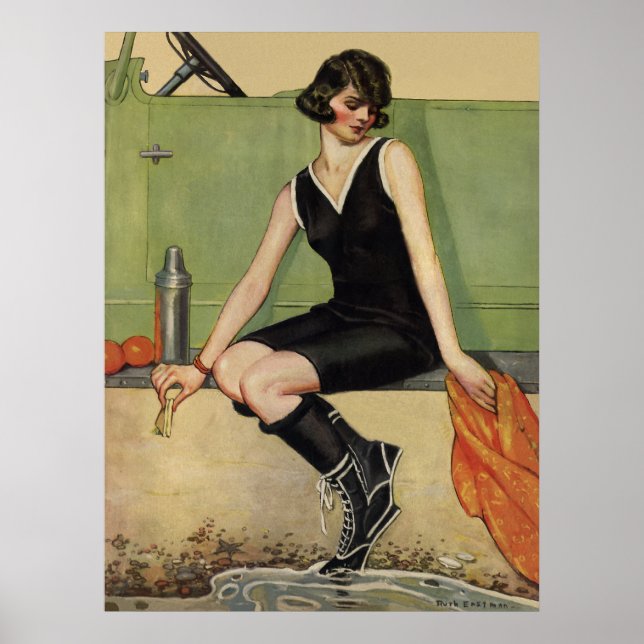 Am Strand Poster (Vorne)