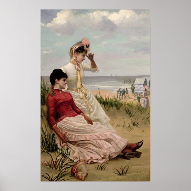 Am Strand Poster (Vorne)