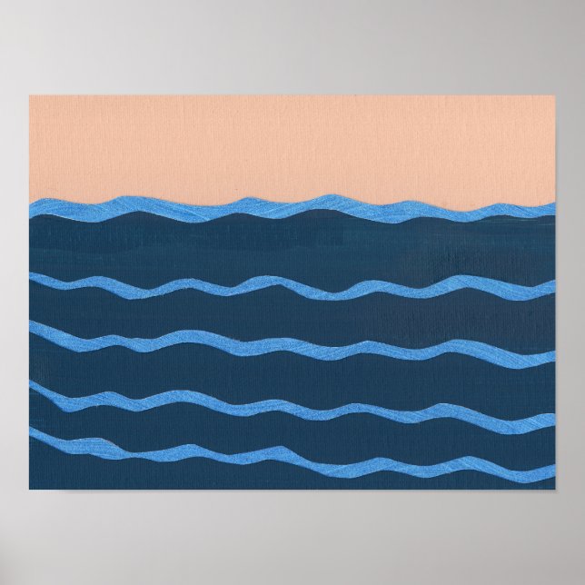 Am Strand Poster (Vorne)