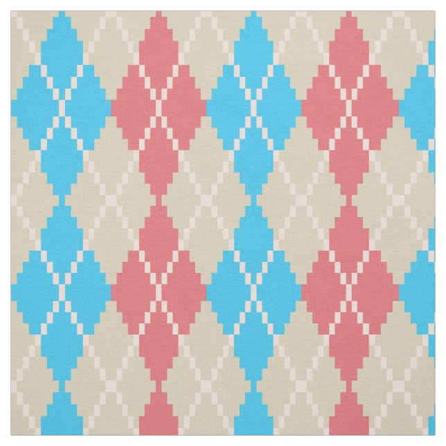 Am Strand Raute Fabric Stoff (Muster)