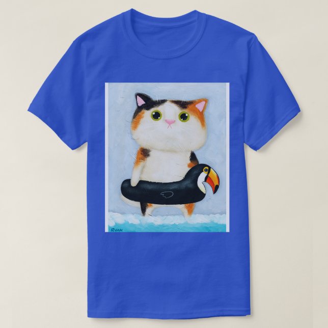Am Strand Toucan T-Shirt (Design vorne)