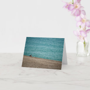 Am Strand von Beer Karte