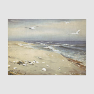 Am Strand von Fidelia Bridges Seidenpapier