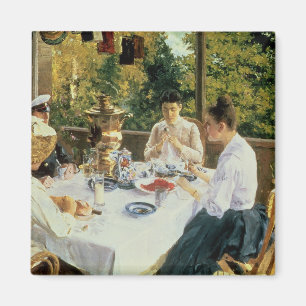 Am Teetisch, 1888 Magnet