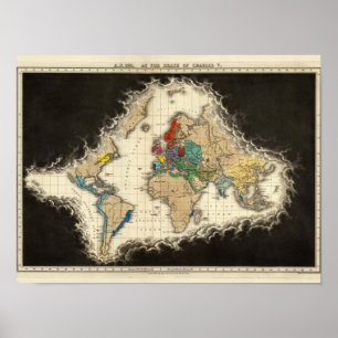 Am Tod von Charles V 1551 Poster
