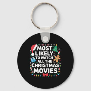 Am Wahrscheinlichsten Alle Weihnachtsfilme Anzusch Schlüsselanhänger