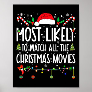 Am wahrscheinlichsten, alle Weihnachtsfilme Chri z Poster