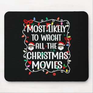 Am Wahrscheinlichsten Alle Weihnachtsfilme Fami Mousepad