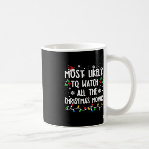 Am wahrscheinlichsten, alle Weihnachtsfilme Fami z Kaffeetasse