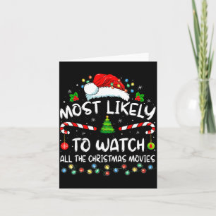 Am Wahrscheinlichsten Alle Weihnachtsfilme Zu Scha Karte