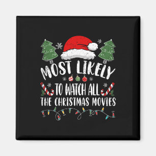 Am Wahrscheinlichsten Alle Weihnachtsfilme Zu Scha Magnet