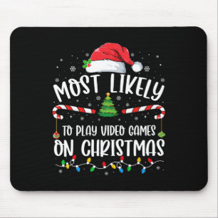 Am Wahrscheinlichsten An Weihnachten Videospiele S Mousepad