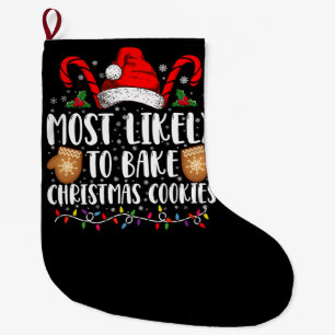 Am wahrscheinlichsten backen Weihnachts-Cookie Xma Großer Weihnachtsstrumpf