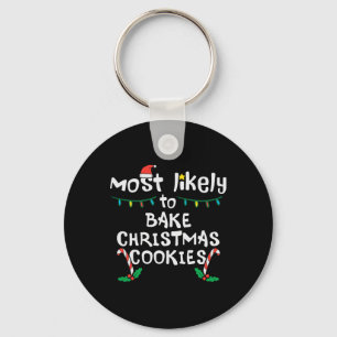 Am wahrscheinlichsten backen Weihnachts-Cookie Xma Schlüsselanhänger