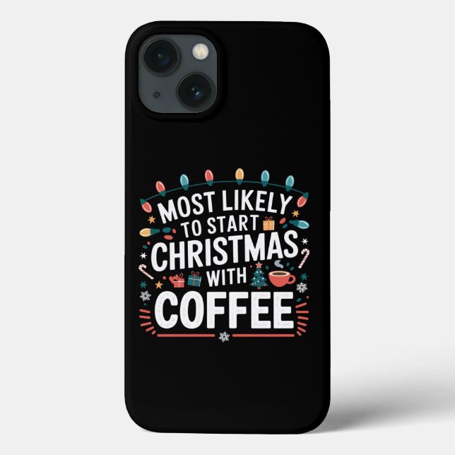 Am wahrscheinlichsten beginnen Weihnachten mit der Case-Mate iPhone Hülle (Rückseite)