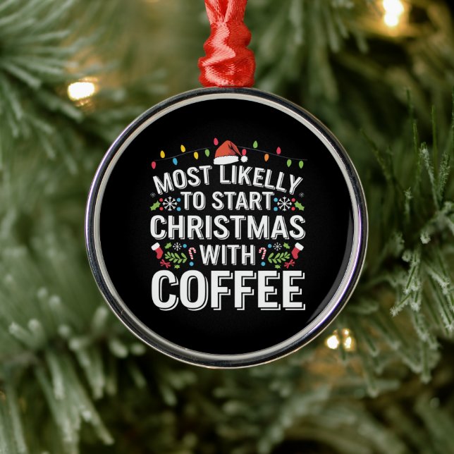 Am wahrscheinlichsten beginnen Weihnachten mit der Ornament Aus Metall (Baum)