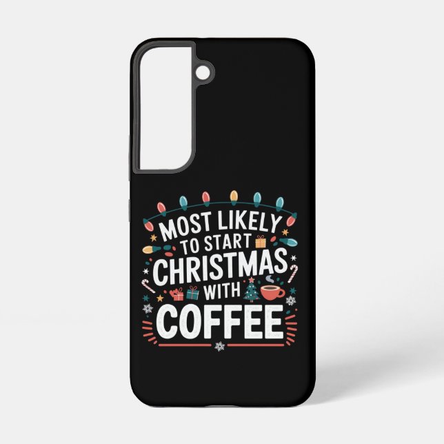 Am wahrscheinlichsten beginnen Weihnachten mit der Samsung Galaxy Hülle (Rückseite)