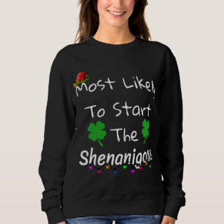 Am wahrscheinlichsten beginnt die Weihnachtszeit d Sweatshirt